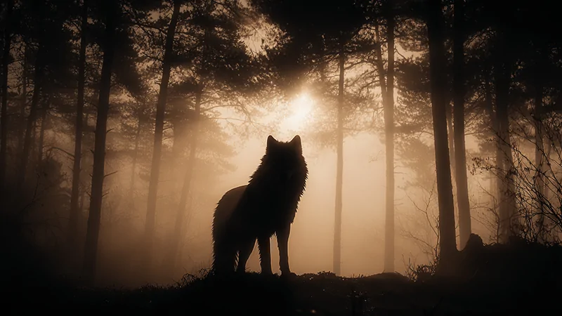Bougie allumée dans la tour